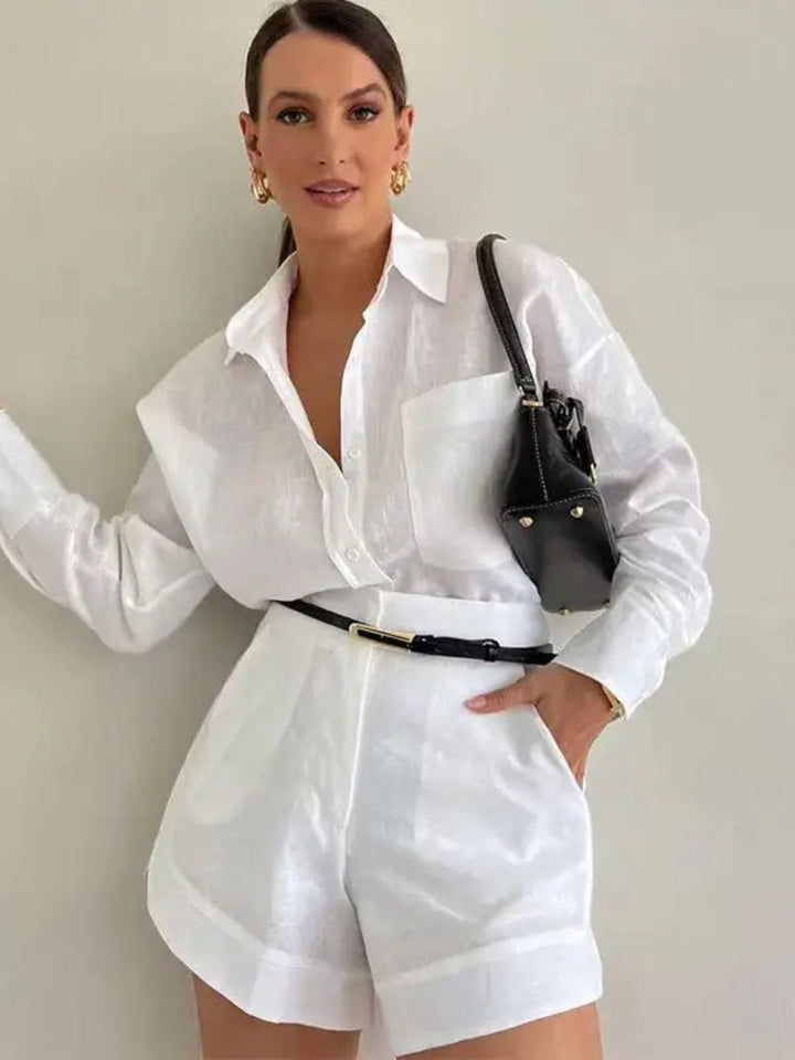 Elegant Two-piece Summer Set