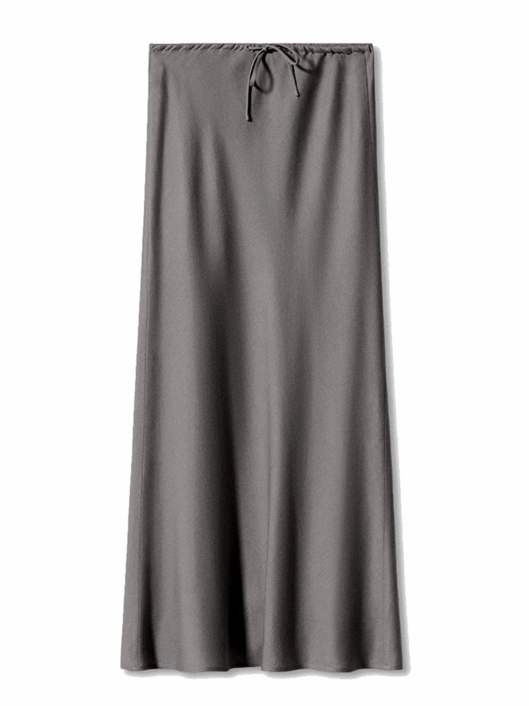 Elegant High-Waist Straight Maxi Skirt
