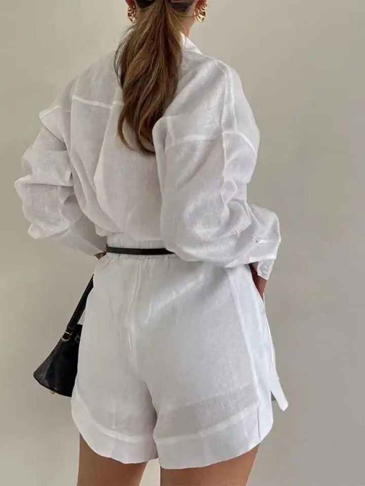 Elegant Two-piece Summer Set