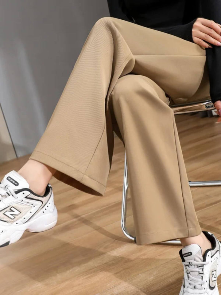 Vintage Baggy Straight Trousers
