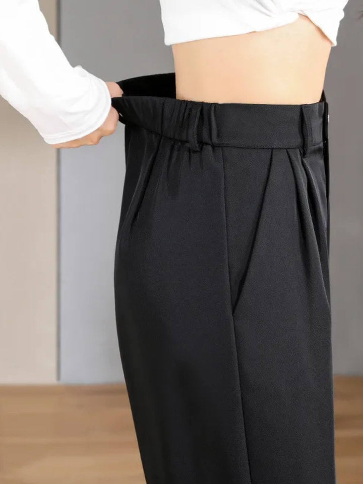 Vintage Baggy Straight Trousers