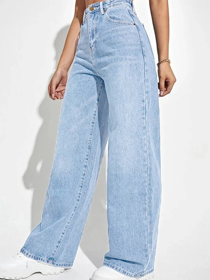 Women's High Waist Wide Leg Pants