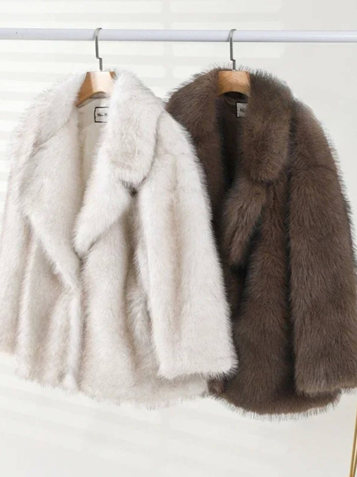 Trendy Oversized Long Sleeve Coat