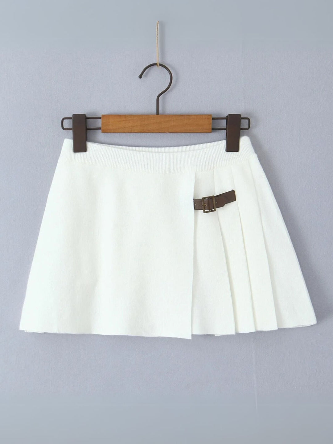 Vintage Pleated Mini Skirt