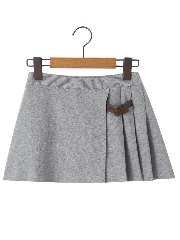 Vintage Pleated Mini Skirt