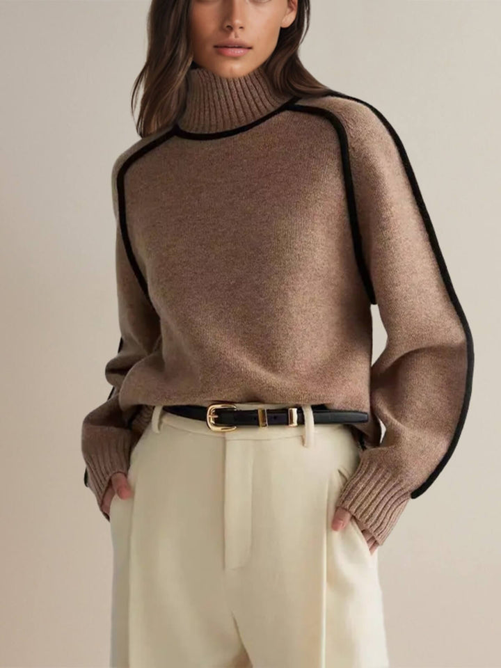 Elegant Turtleneck Pullover