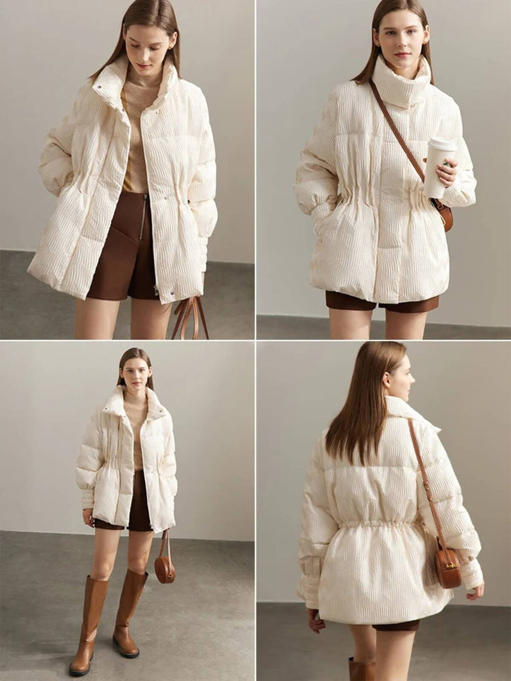 Minimalist Duck Down Puffer Coat