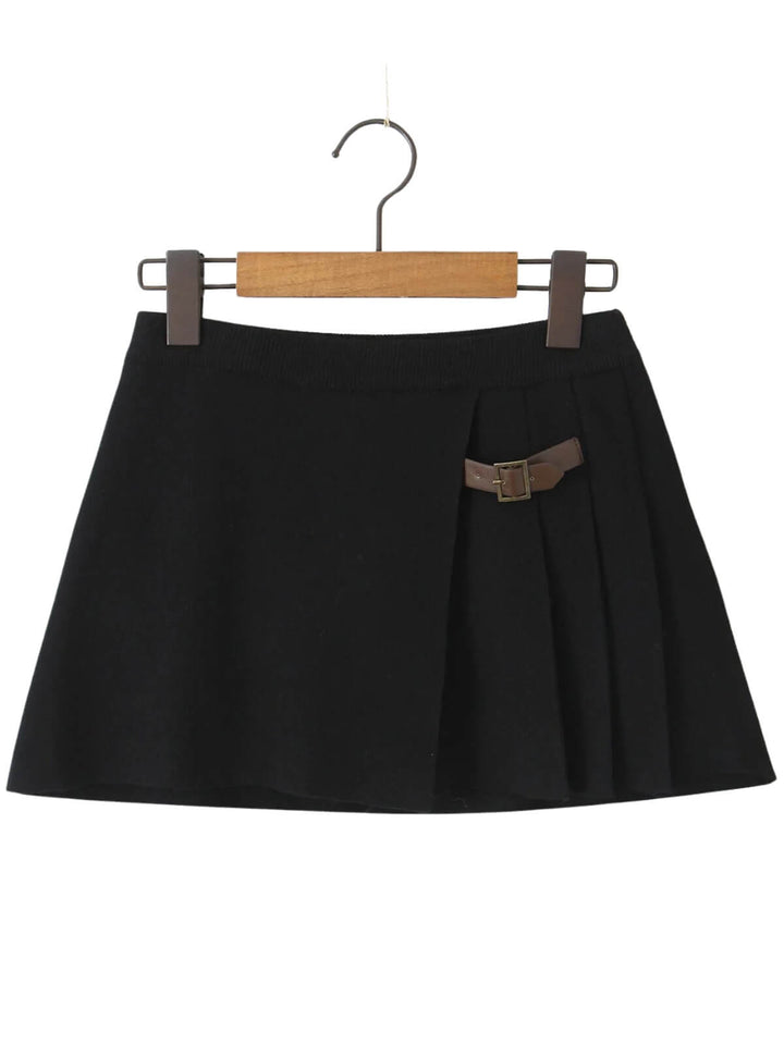 Vintage Pleated Mini Skirt