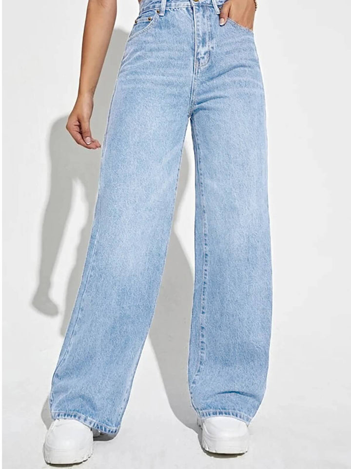 Women's High Waist Wide Leg Pants