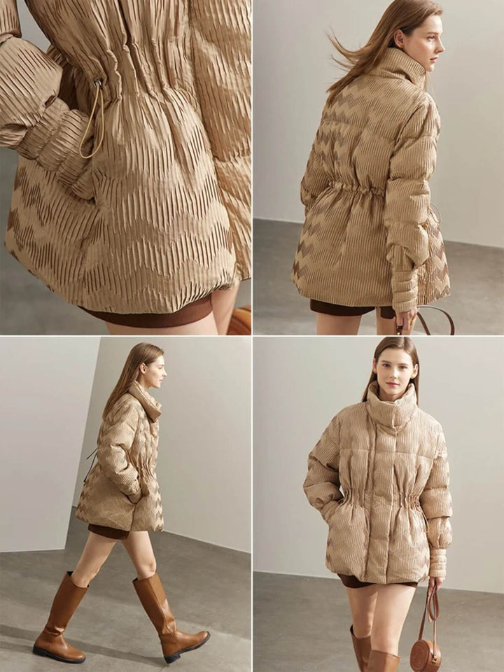 Minimalist Duck Down Puffer Coat
