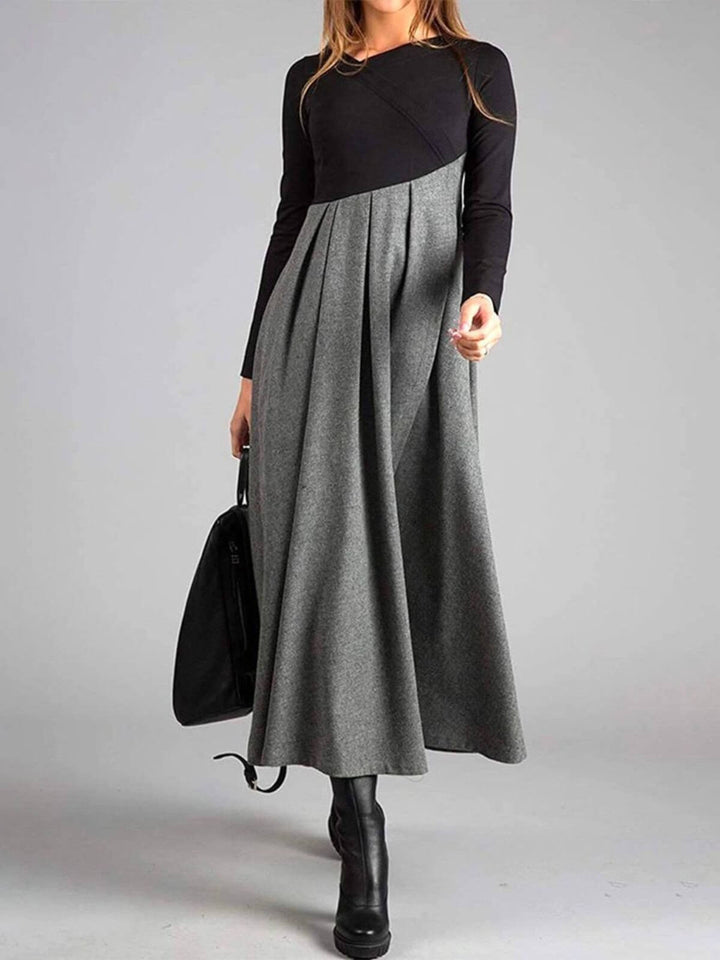 Two-Toned Elegant Dress