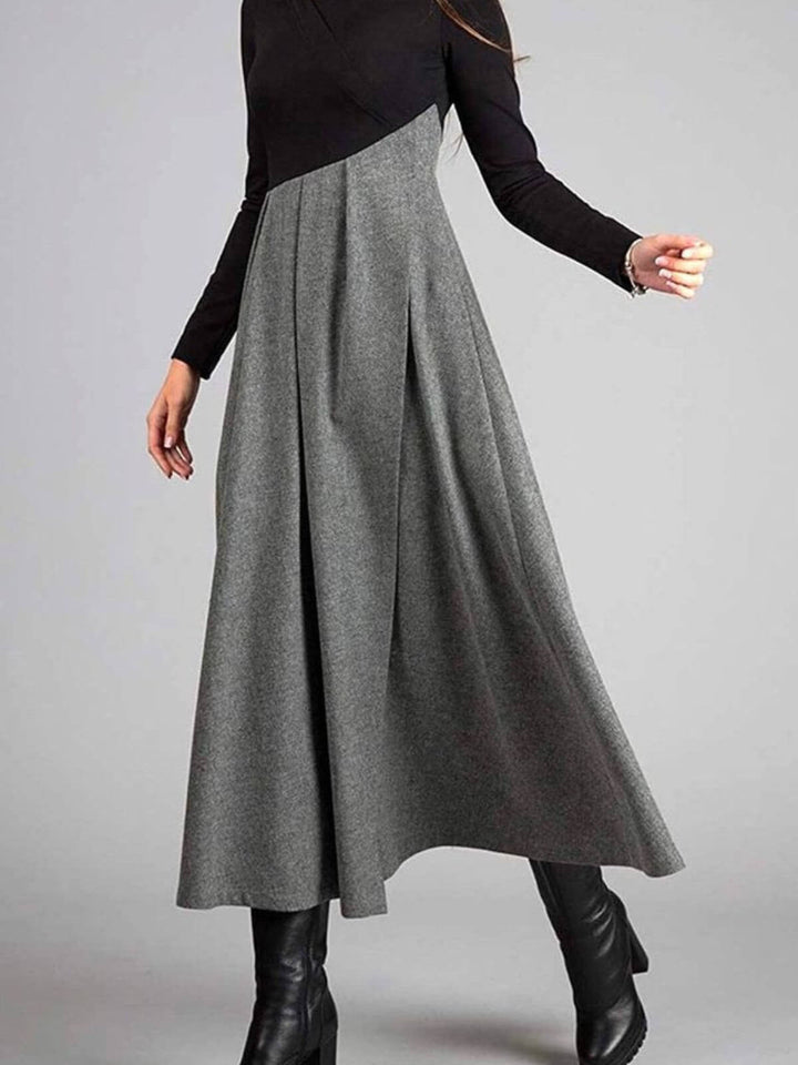 Two-Toned Elegant Dress