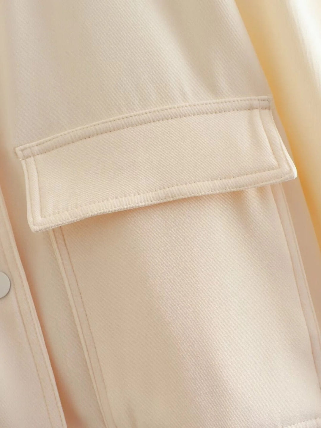 Cropped Long Sleeve Bomber Jacket