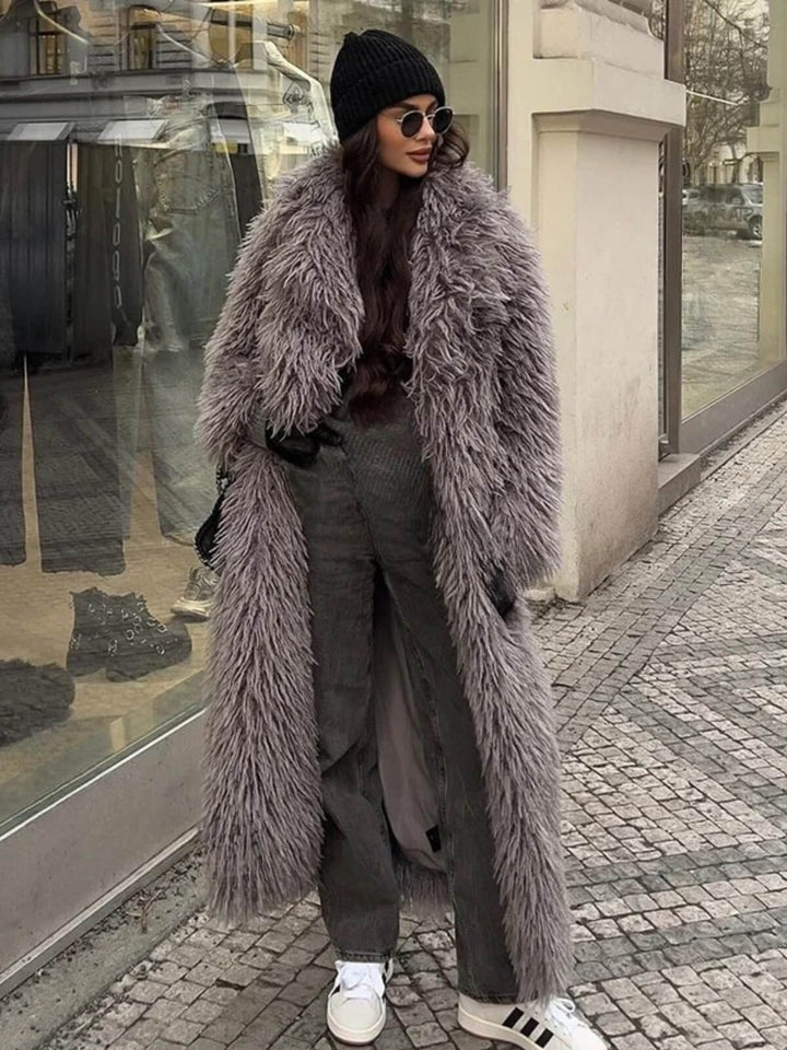 Women's Oversized Chunky Teddy Coat