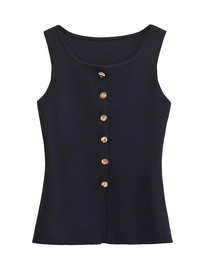 Casual Sleeveless Vest