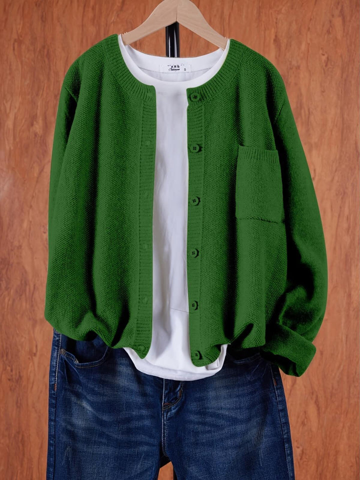 Women's Casual Cardigan With Pocket