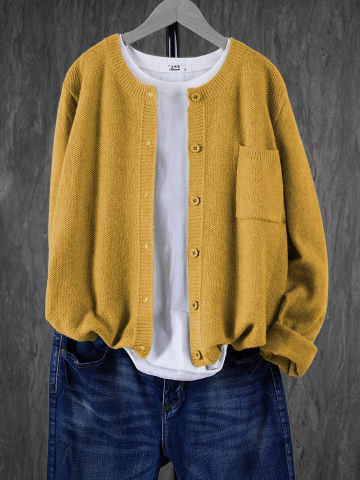 Women's Casual Cardigan With Pocket