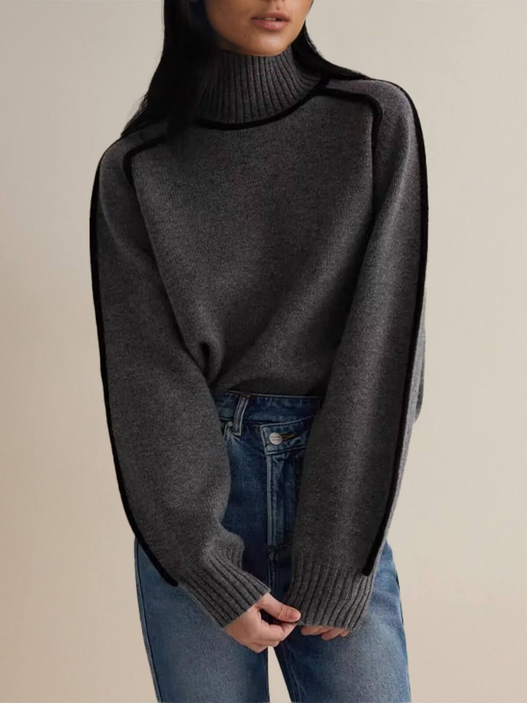 Elegant Turtleneck Pullover