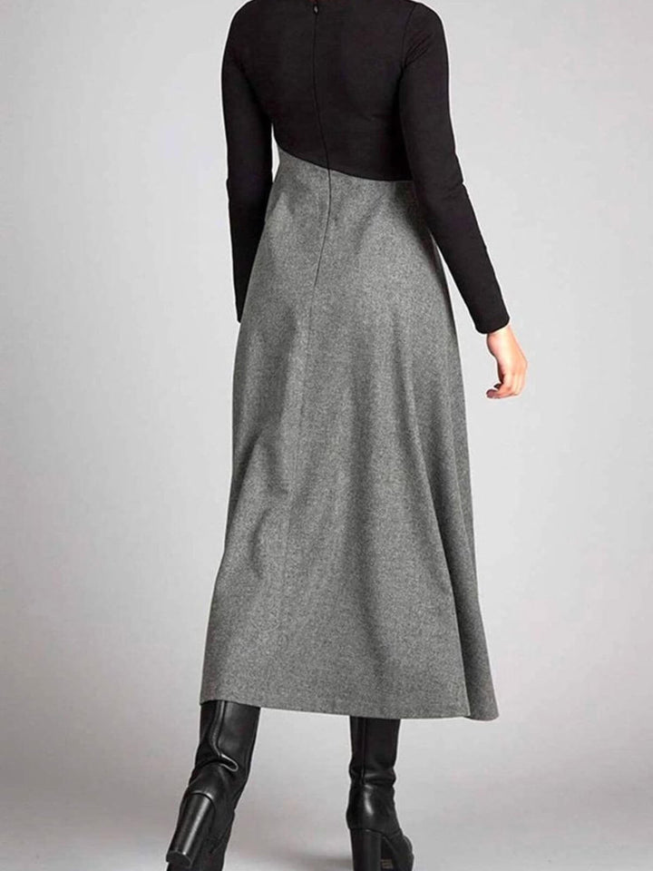Two-Toned Elegant Dress