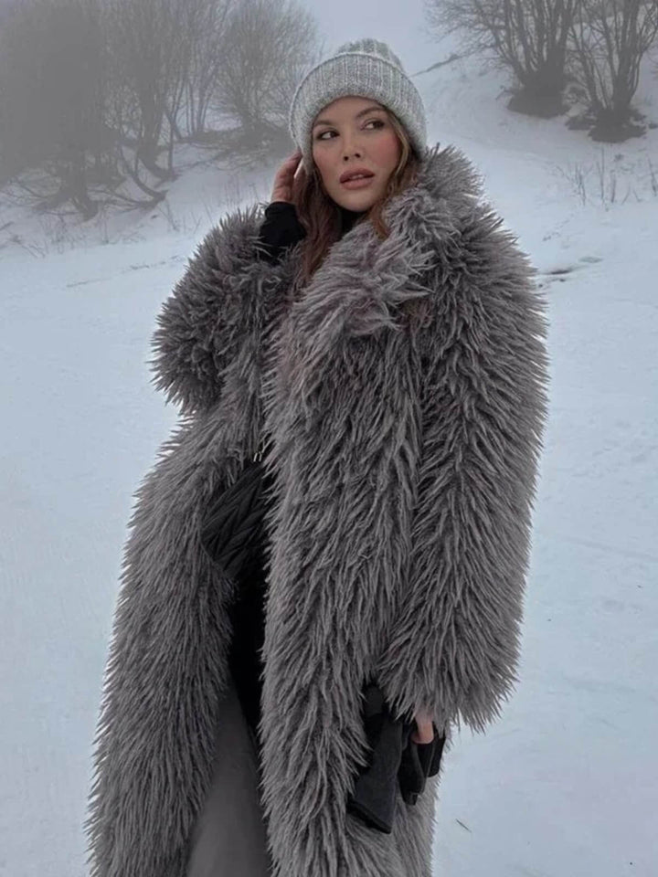 Women's Oversized Chunky Teddy Coat