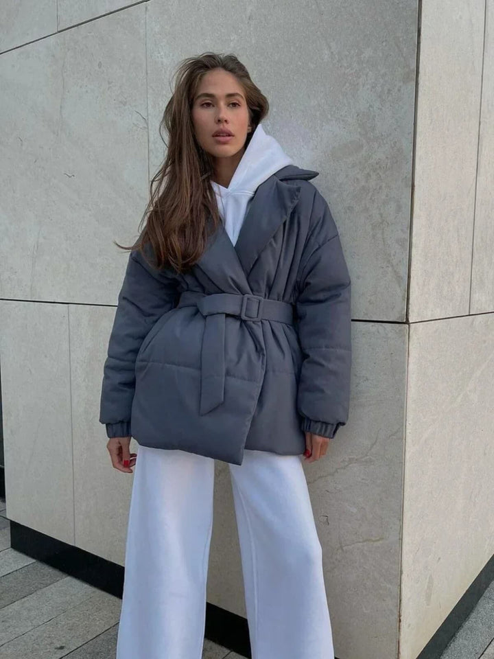 Vintage Loose Cotton Puffer Jacket
