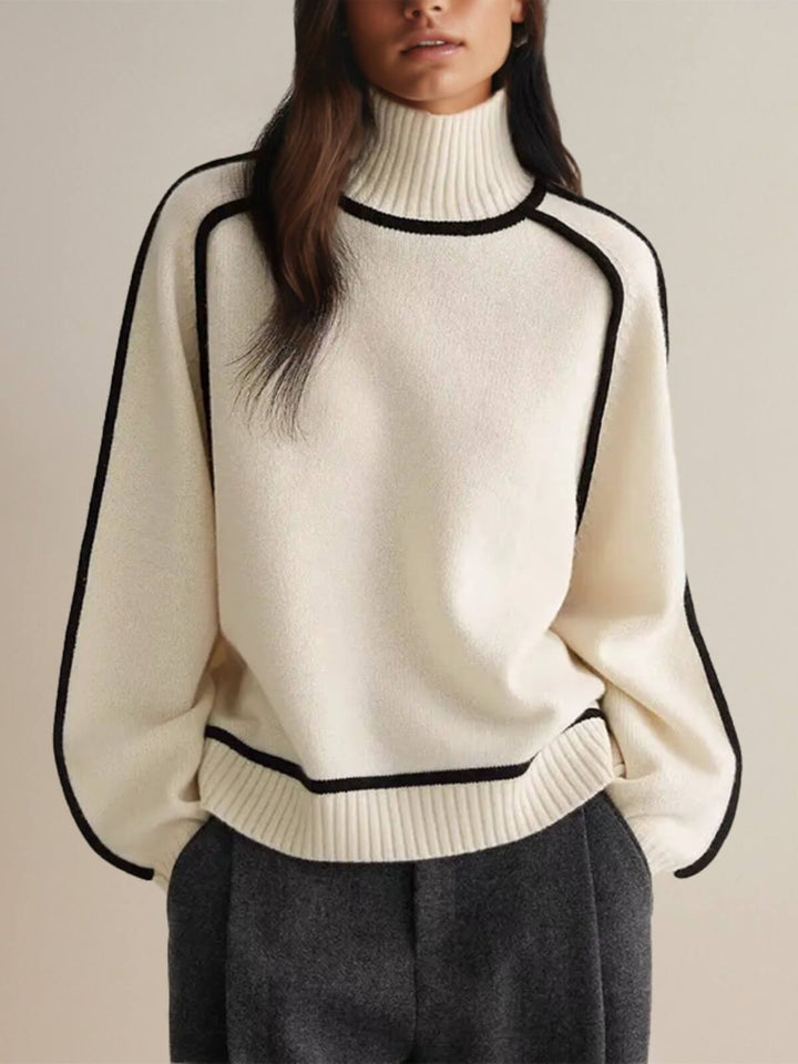 Elegant Turtleneck Pullover