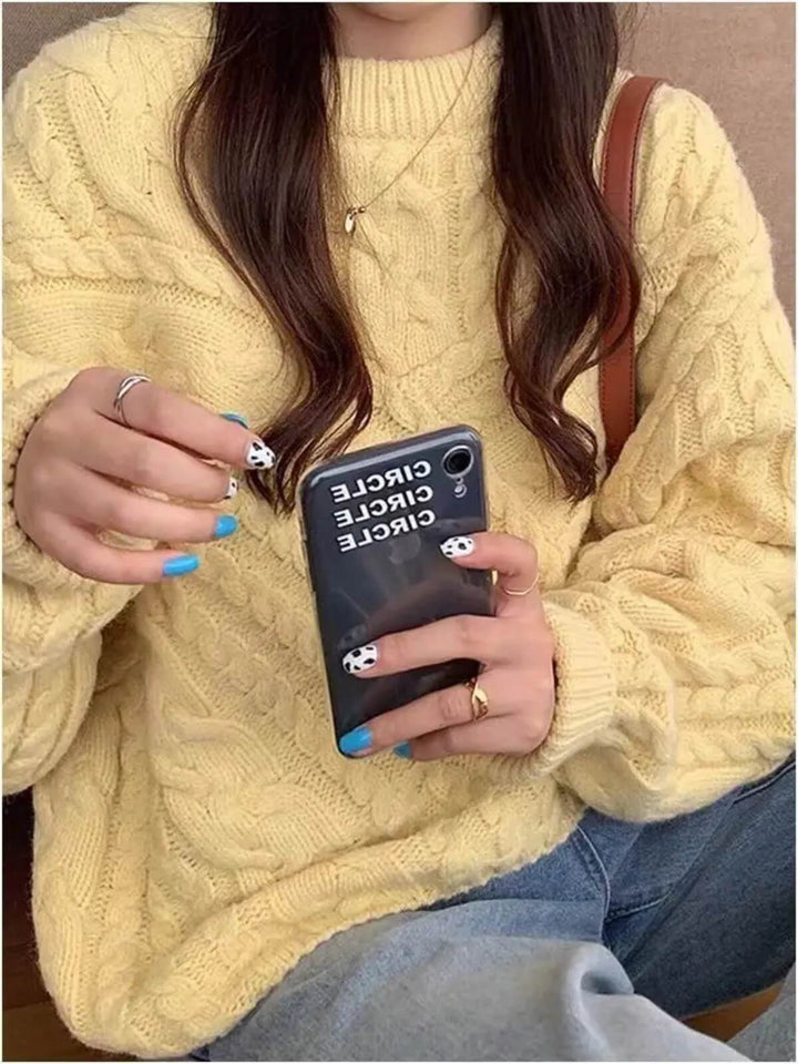 Pullover Round Neck Sweater
