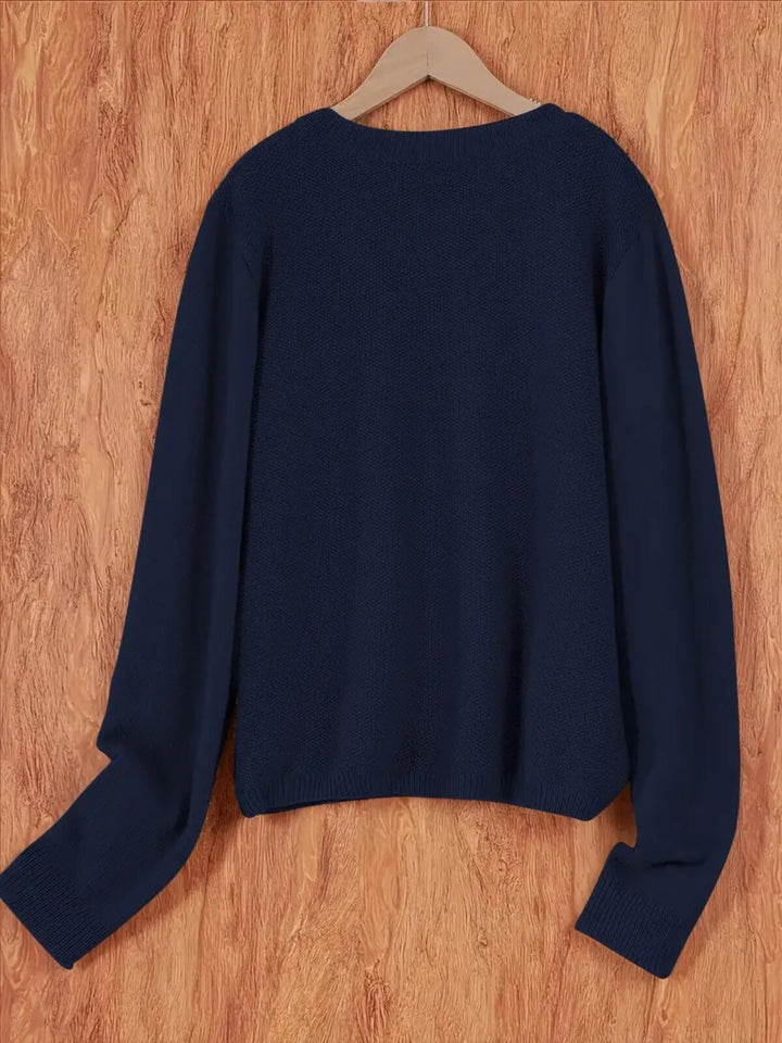 Women's Casual Cardigan With Pocket