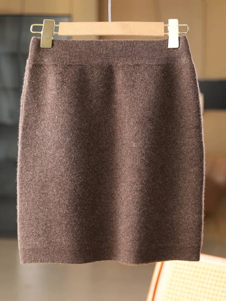 Casual Mini Slim Fit Above Knee Skirt