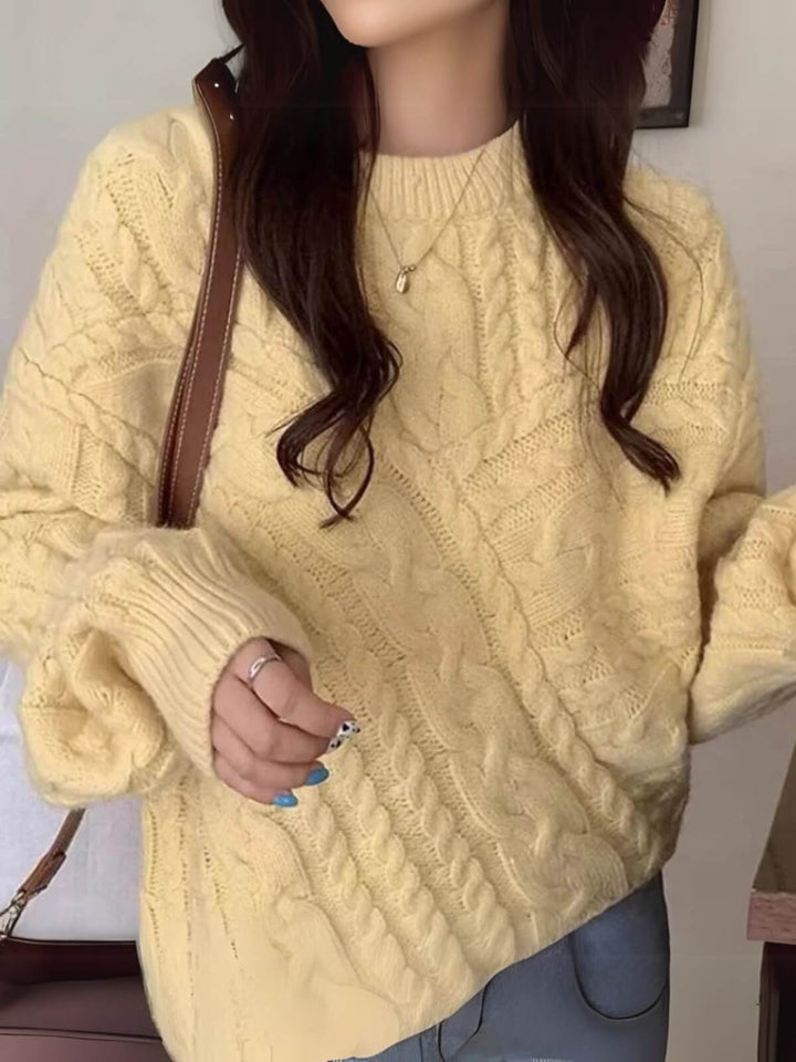 Pullover Round Neck Sweater