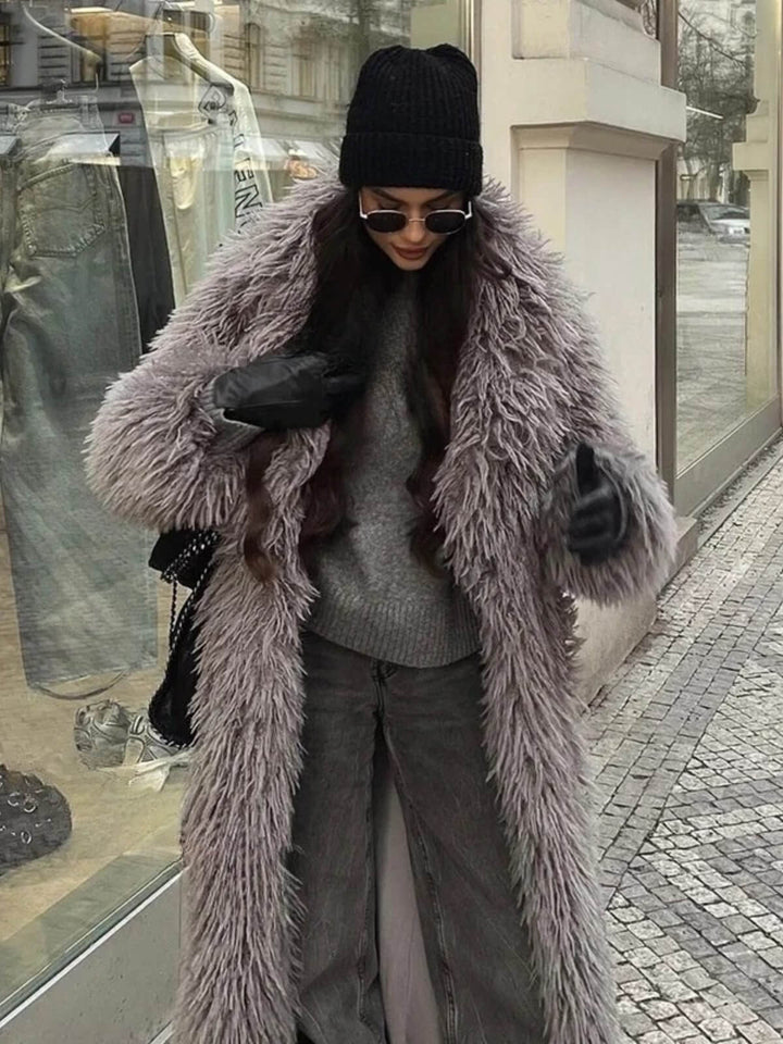 Women's Oversized Chunky Teddy Coat