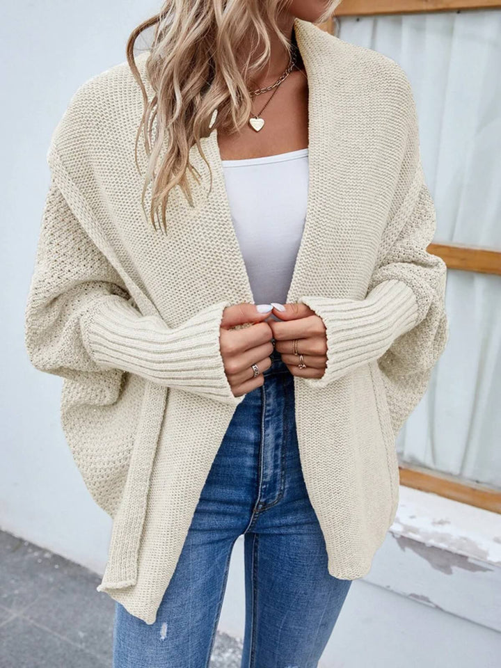 Long Loose Knitted Cardigan
