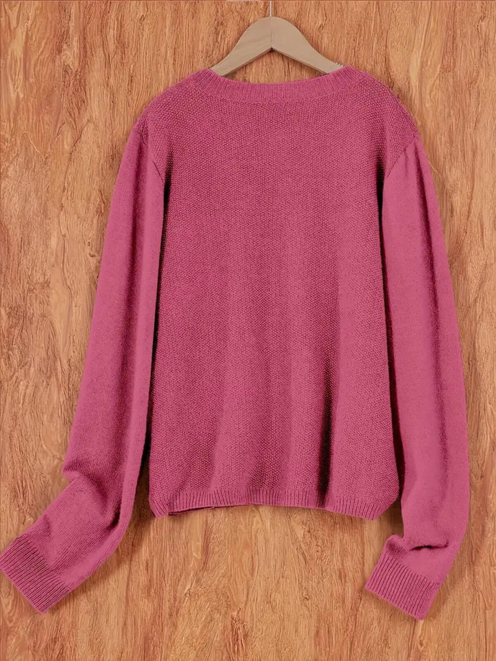 Women's Casual Cardigan With Pocket