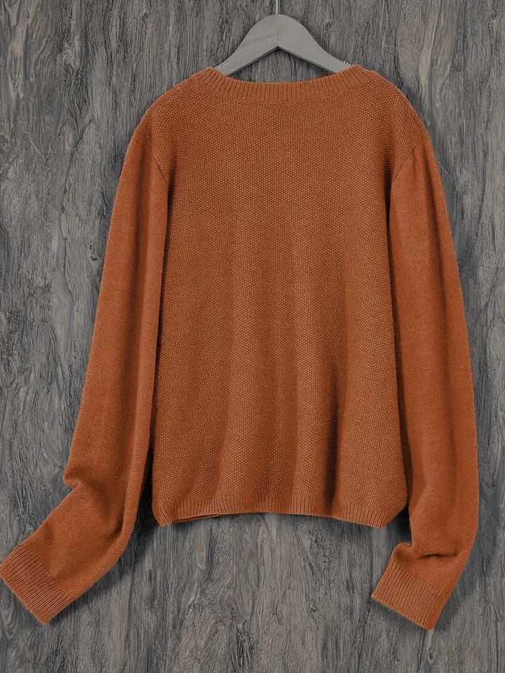 Women's Casual Cardigan With Pocket