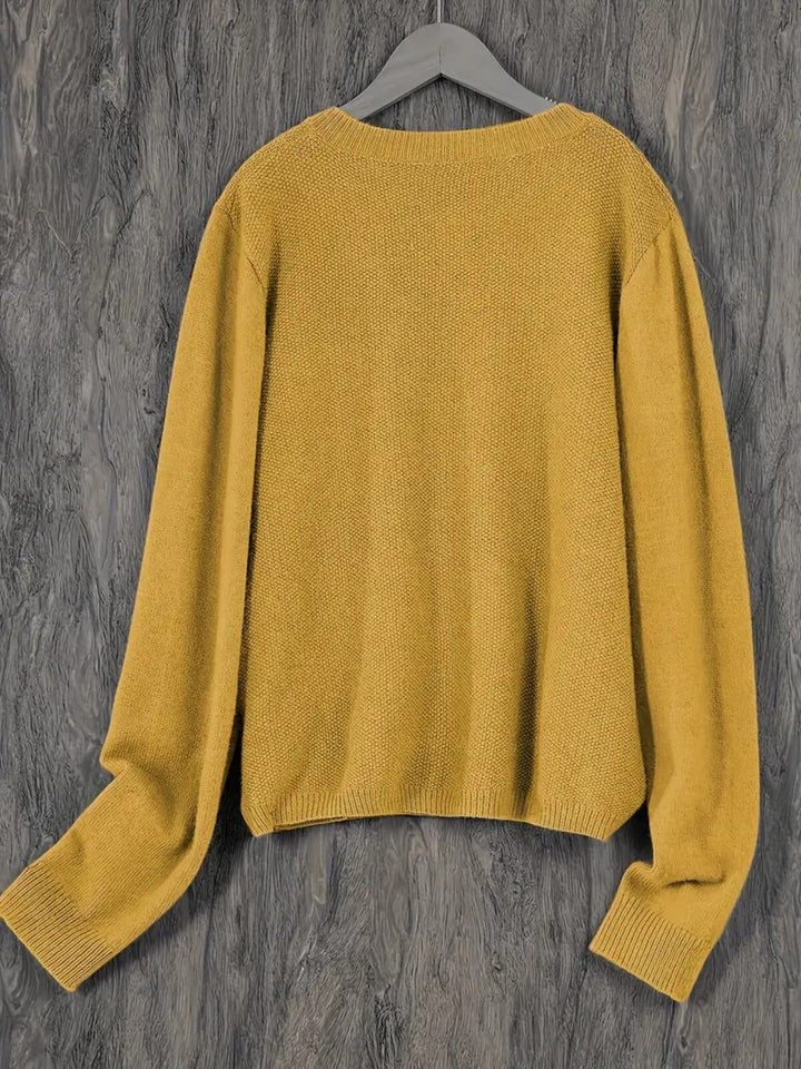 Women's Casual Cardigan With Pocket