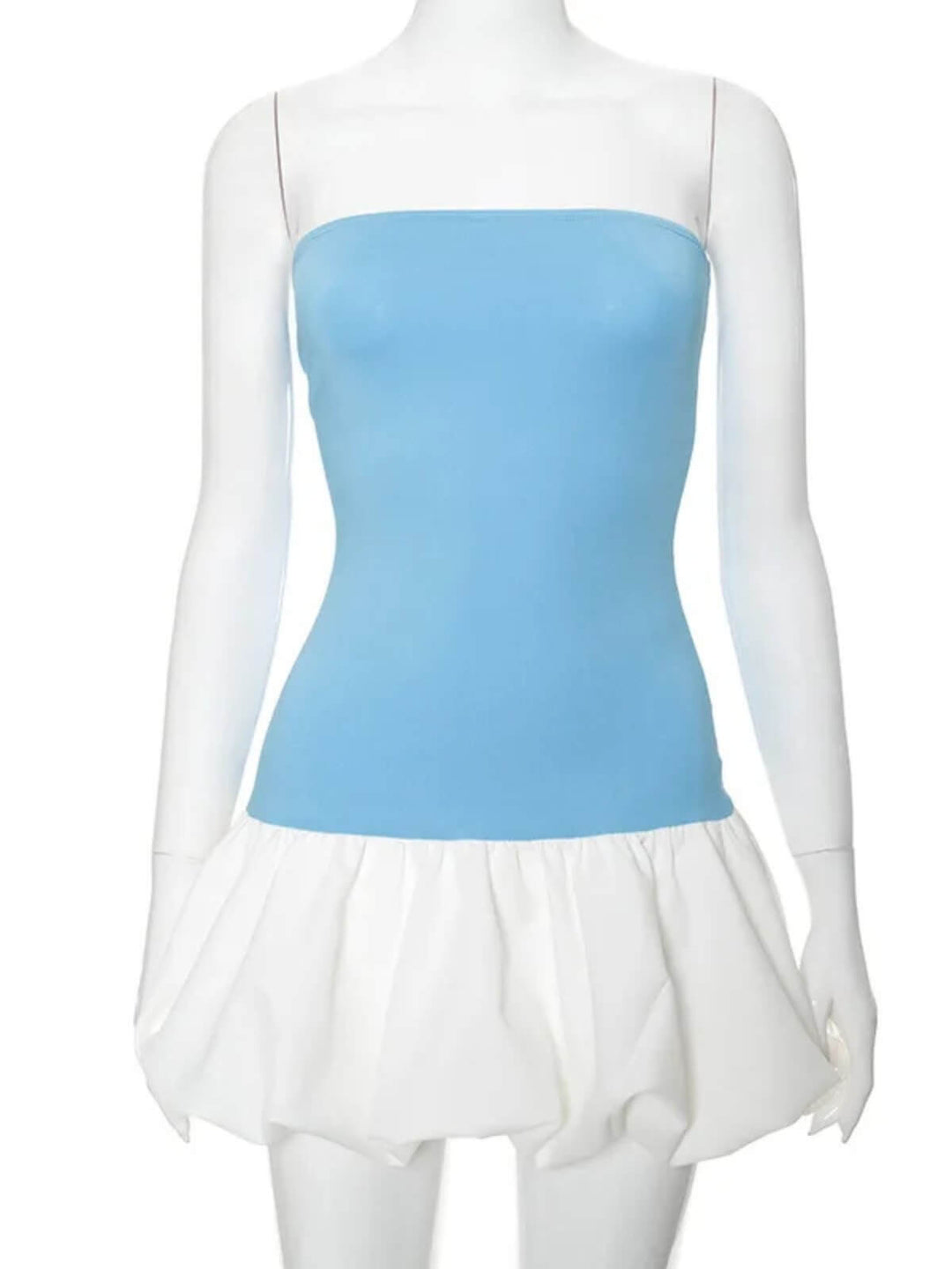 Women's Sexy Slim Strapless Mini Dress