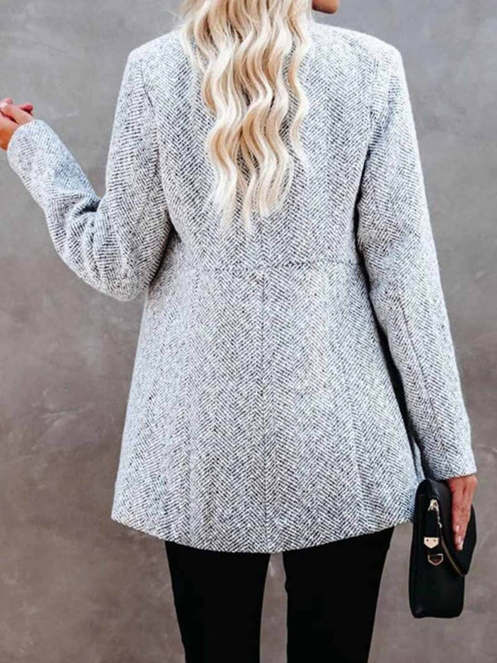 Retro Pocketed Coat