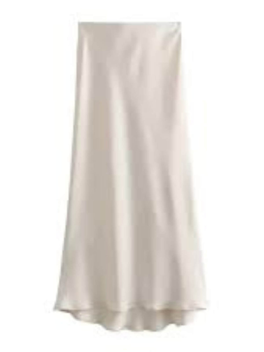 Elegant High Waist Long Skirt