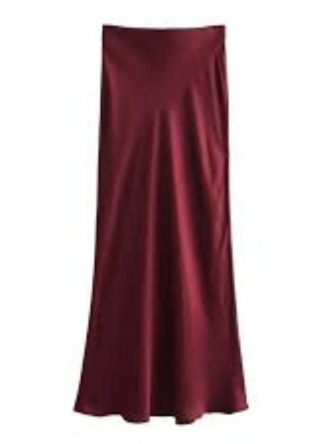 Elegant High Waist Long Skirt
