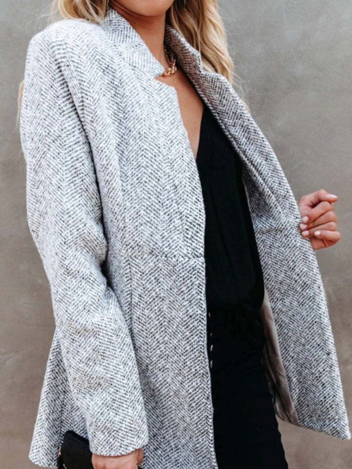 Retro Pocketed Coat