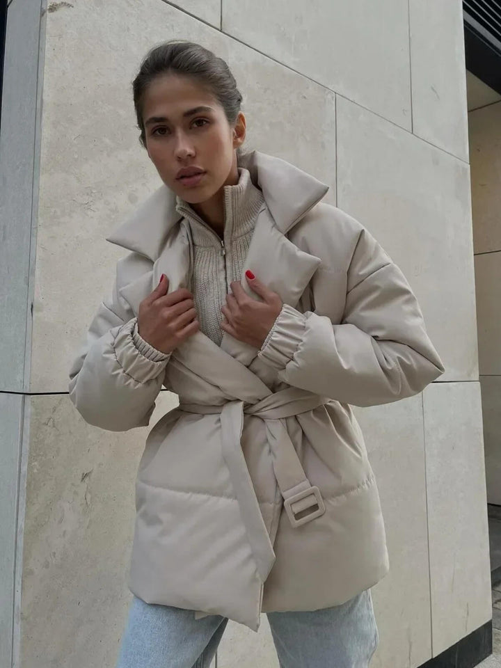 Vintage Loose Cotton Puffer Jacket