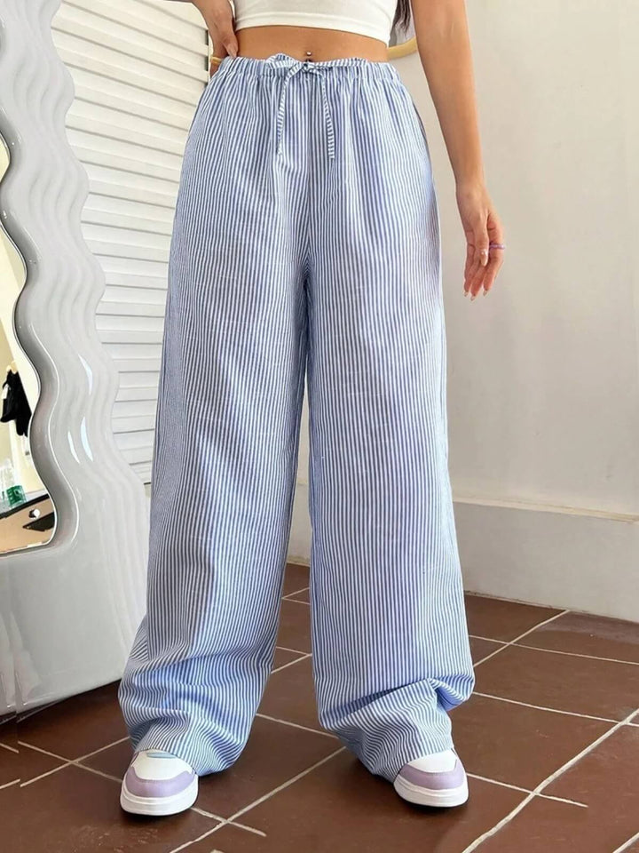 Women's New Striped Casual Pants