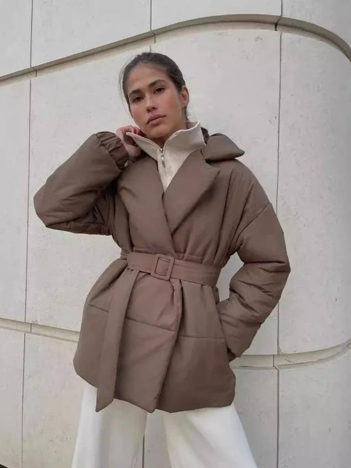 Vintage Loose Cotton Puffer Jacket