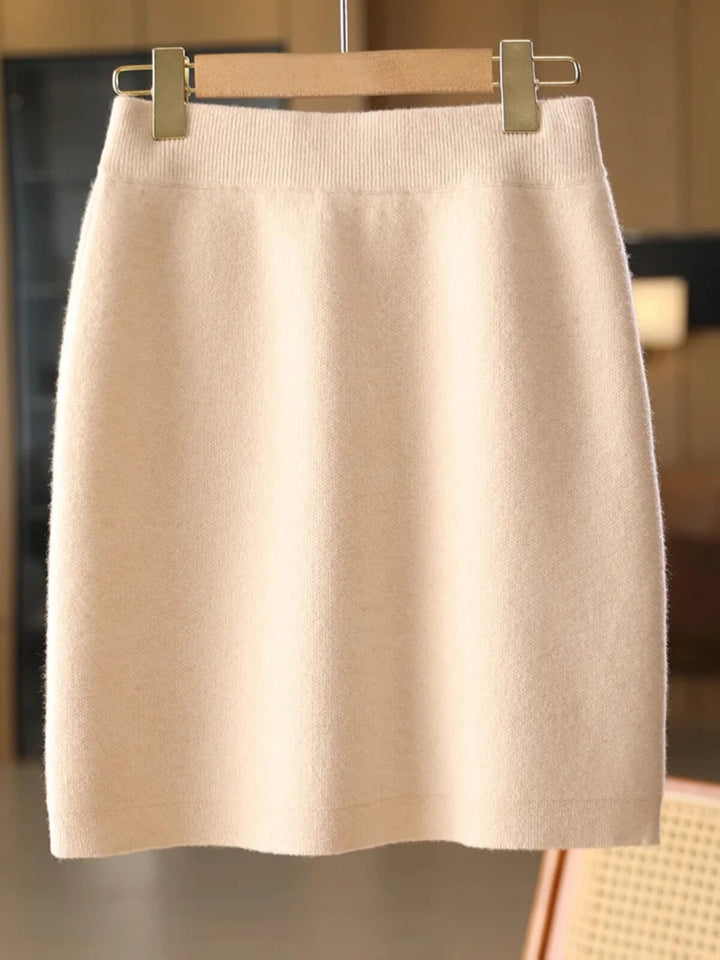 Casual Mini Slim Fit Above Knee Skirt