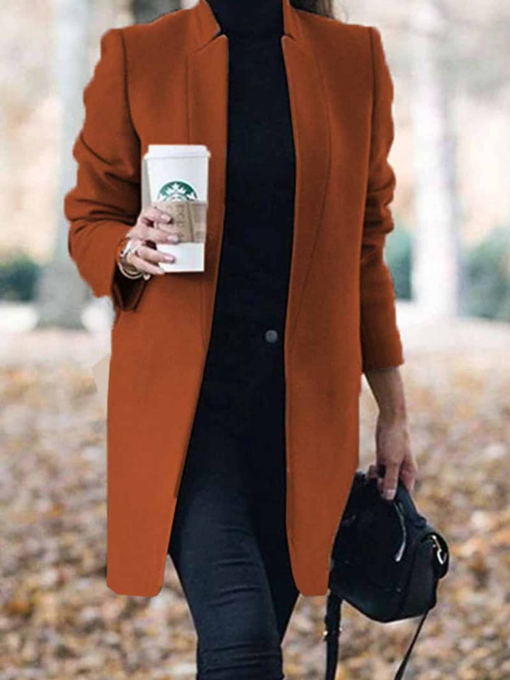 Stylish Long Sleeve Coat