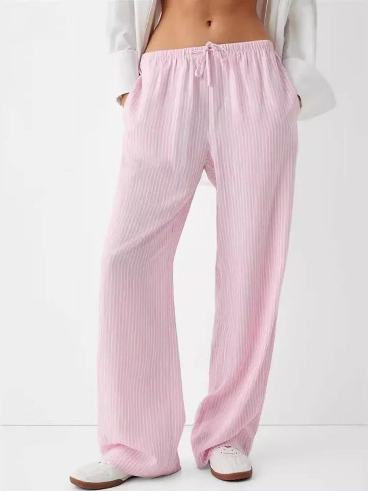 Women's New Striped Casual Pants