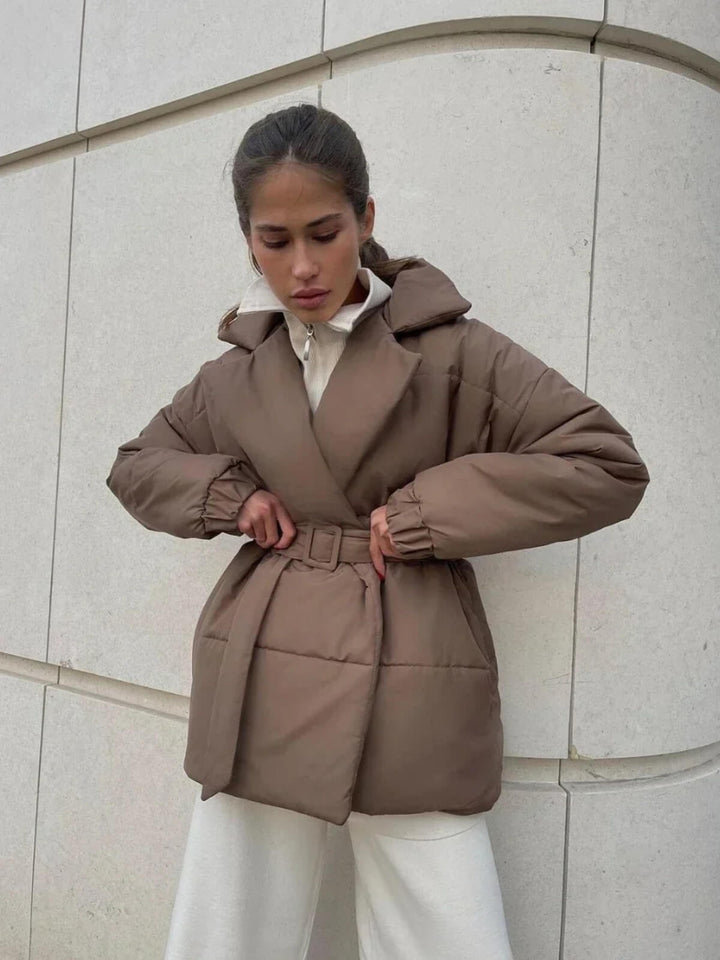 Vintage Loose Cotton Puffer Jacket