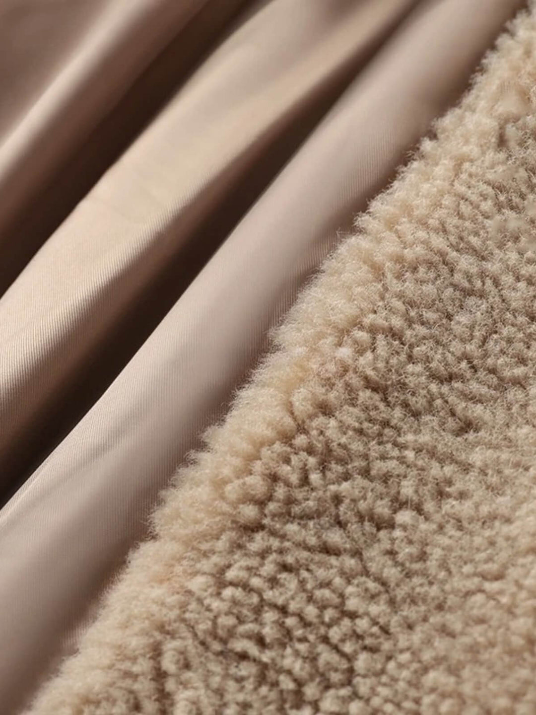 Chic Long Sleeve Thicken Warm Coat