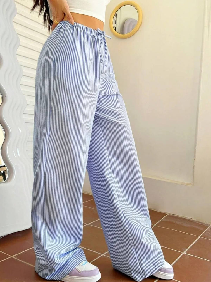 Women's New Striped Casual Pants