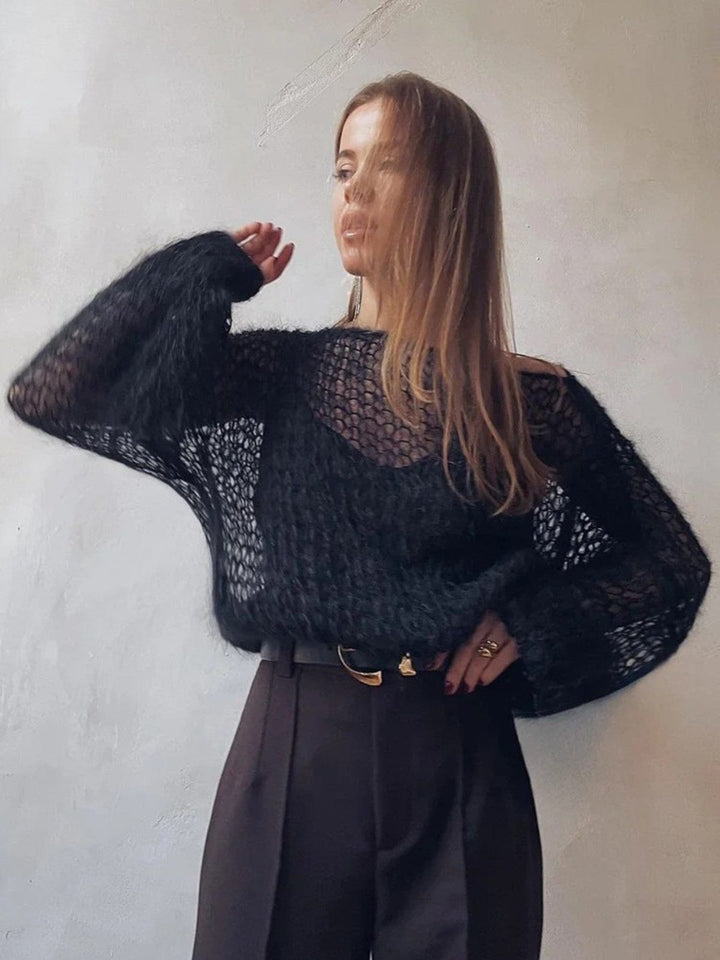 Mesh Pullover